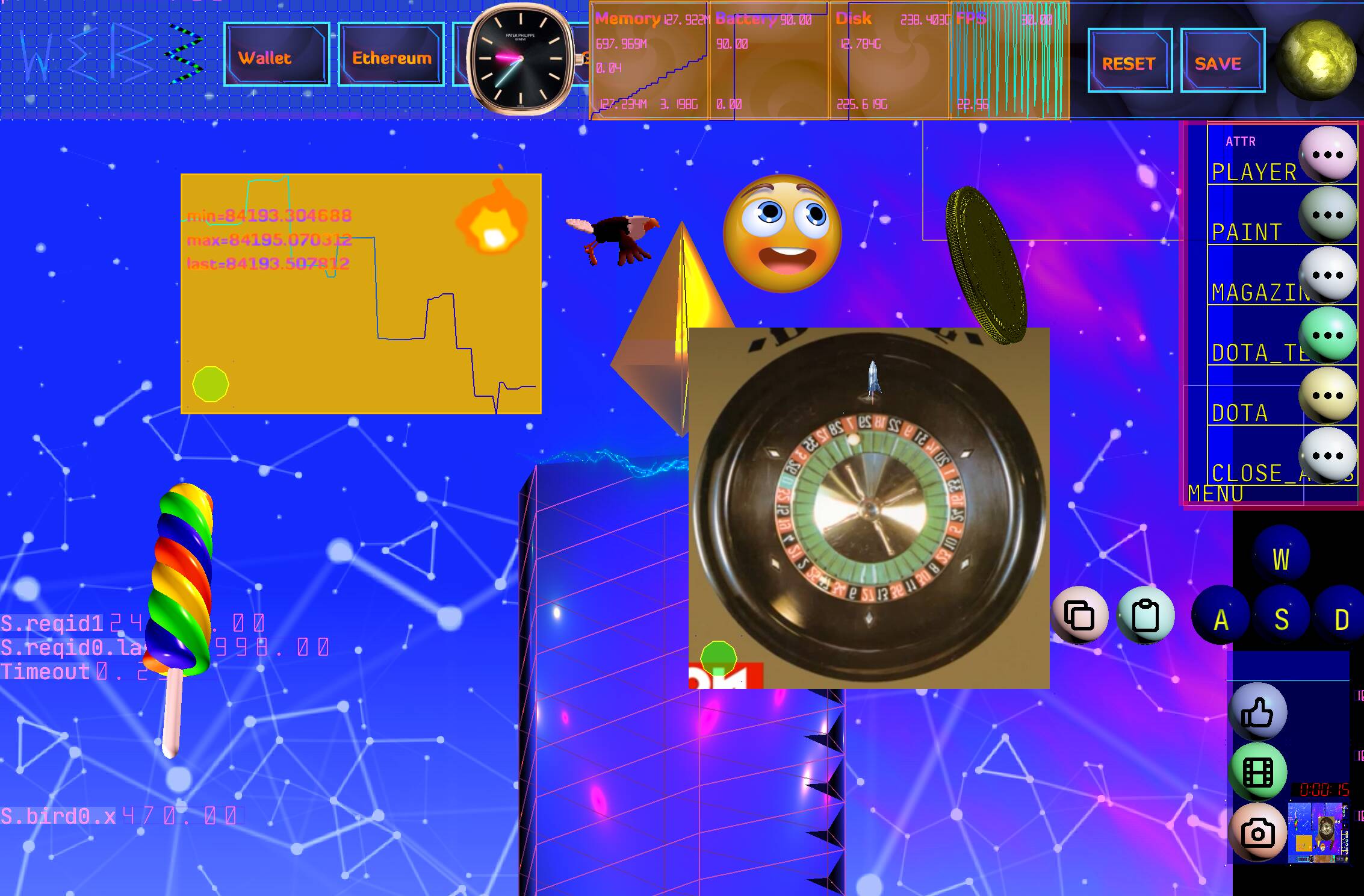 Build, Buy, Sell and Stake